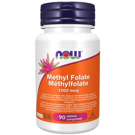 Now Methyl Folate 1000mcg 90tab