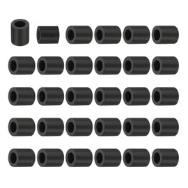 PATIKIL Multi Purpose Rubber Spacer, 50Pcs 12mm ID x 20mm OD x 20mm T Neoprene Round Anti-Vibration Isolation Pads Isolator Rubber Bushings Spacer Washer for HVAC Bolts Car Accessories