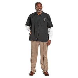 Scalpmaster Crinkle Nylon Barber Jacket - 4XL