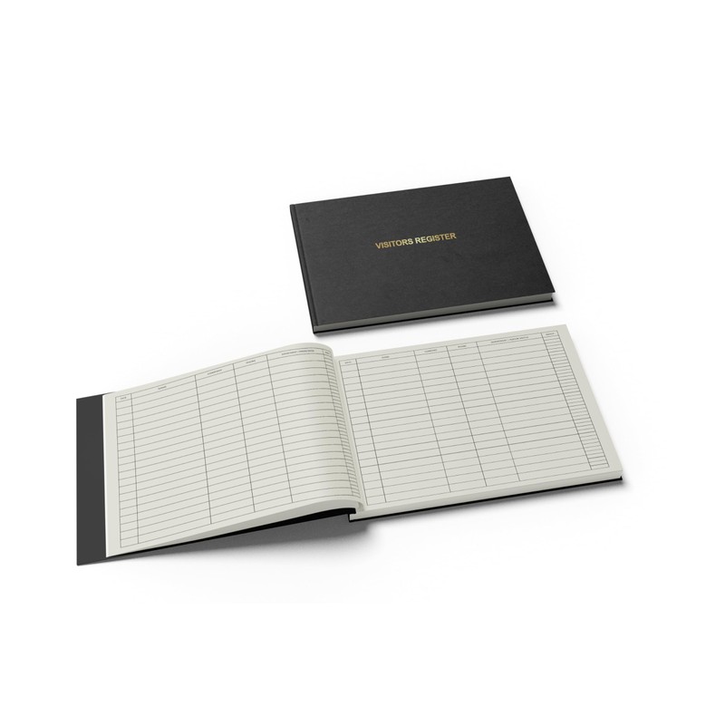 Officewerks Visitors Register & Guest Book, 120 Pages, 8 7/8"