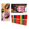 Huxia Beauty Set 5pzs Sombra Y Labial, 2 En 1