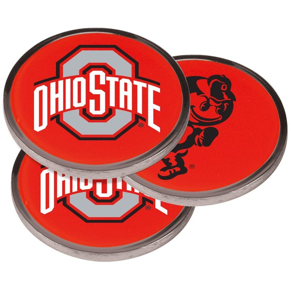 LinksWalker Ohio State Buckeyes Flip Decision Heads/Tails Challenge Coin