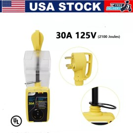 EPICORD RV Surge Protector 30 Amp /RV Circuit Analyzer With LED Indicator Light USA - 30AMP