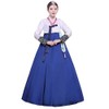 [Manufacturer] Korean Folk Costume, Hanbok Kaemai School Dress (Blue, M)
