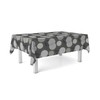 Martina Home Tablecloth Oilcloth Lens Black 200 x 140 cm