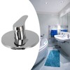 Concealed Shower Faucet Hot Cold Water Rust Proof Wall Mounted