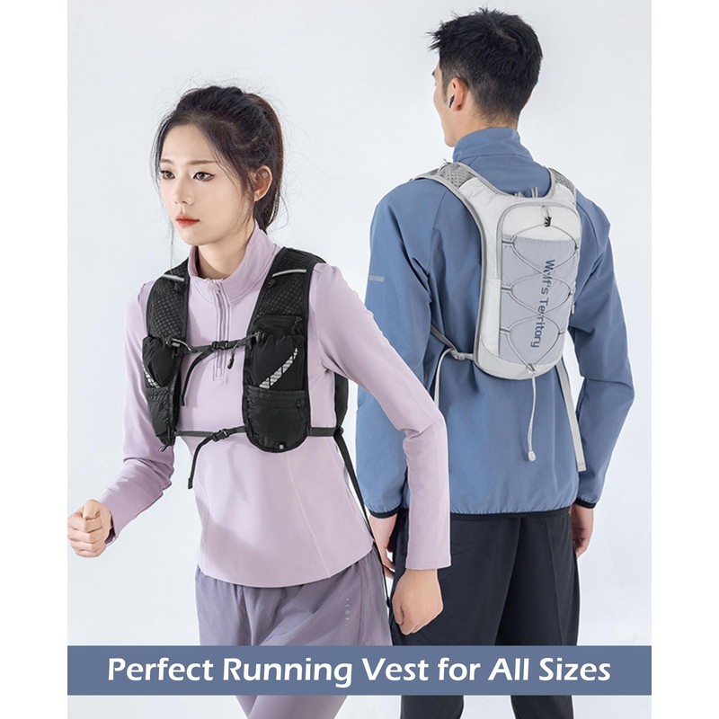 TRIWONDER Running Backpack, Bag, Hydration Vest, Trellant, Mountaineering, Bicycle Racing,