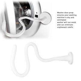 Washing Machine Door Support, Flexible Washing Machine Door Support, Magnetic Washing Machine Door Holder, Universal for Front Loading Washing Machine, Washing Machine Door Support (White)