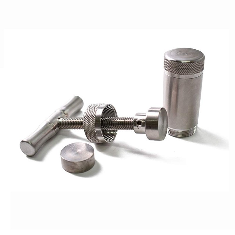 Tech-L Stainless Steel Pollen Press T Press Handle Tool Heavy