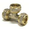Pipetec Screw Fitting T Piece 26 x 20 x 20