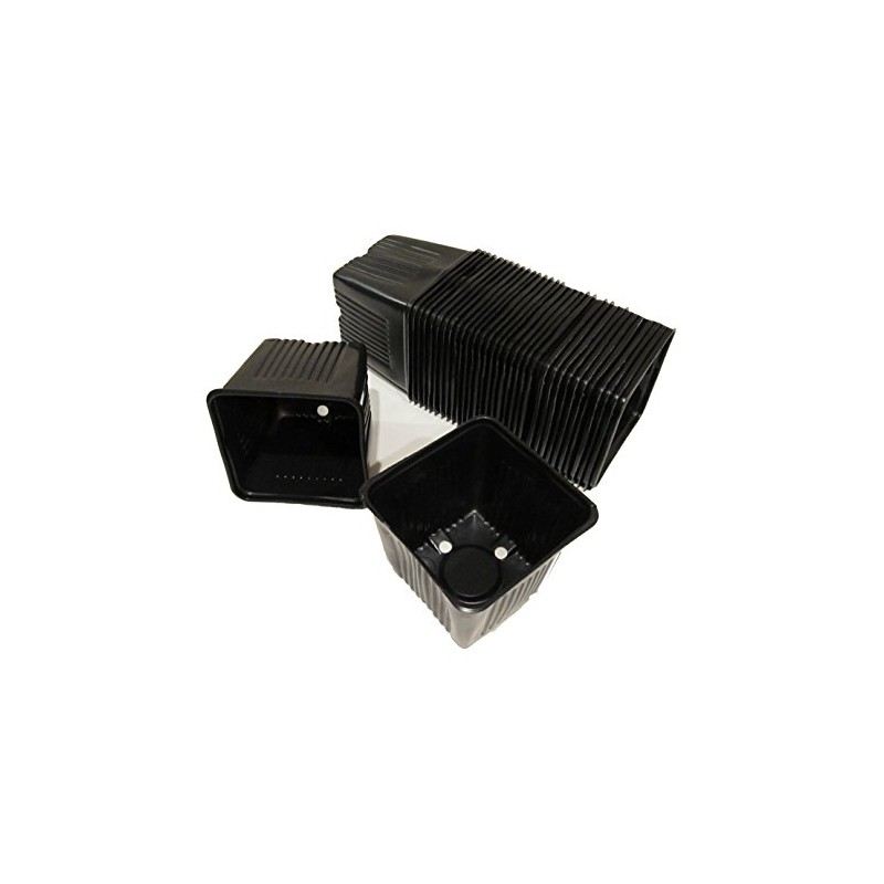 Gage Durapot Square Plastic Nursery Pots, 3-1/2" - Qty. 25