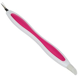 TITANIA Softtouch Nagelhautmesser mit Gummihut, auf Blisterkarte, Farbig Sortiert, 1er Pack (1 x 210 g)