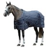 Saxon 1200D Medium Standard Neck Rug - Navy Plaid -