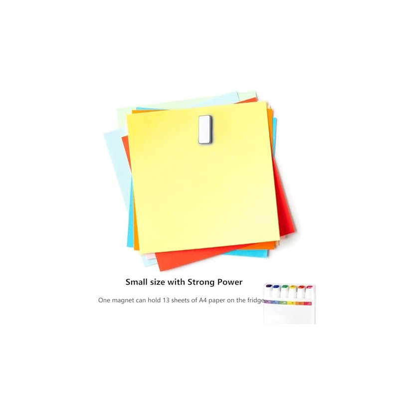 rhinocats 32 Pcs Strong Bar Magnets,20x10x 3mm Small Powerful Rectangular