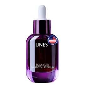 Unes Anti-Aging Serum for Face - Collagen Serum for Fine Lines & Wrinkles - Triple Power Facial Serum for Firming, Elasticity & Brighten - 1 Fl Oz