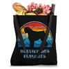 Bouvier des Flandres Vintage Design Dog Tote Bag