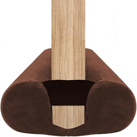 BKSAI Door Draft Stopper for Doors 31-39" No Adhesive Draft Stopper for Bottom of Door Draught Excluder Under Door Wind Blocker Reduce Noise Draught Excluder Sweep Sound Proof(Brown)