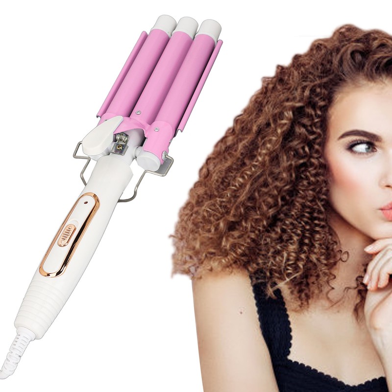 Barrel Wand Curling Iron 3 Barrel Heat Up Quickly Curling