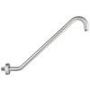 Shower Head Extension Arm with Flange Uvish 17" S Shaped