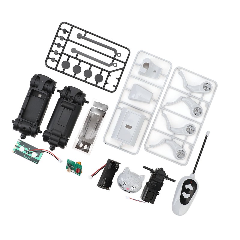 Electric Robot Toy with Remote Control DIY Assembling Smart Funny