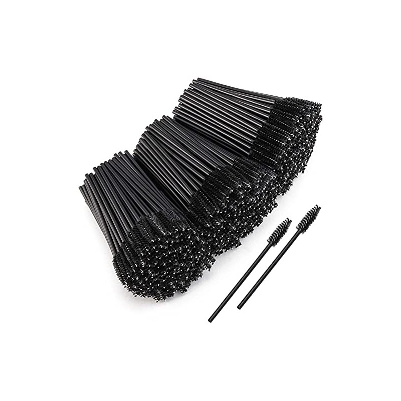 LoveBB Varitas desechables para máscara de pestañas, brocha de maquillaje,