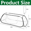 45" x 22" x 16" Pop Up Garden Rows Plants