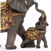 Dalax Trunk Up Elephant Statue Figurine