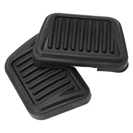 Brake and Clutch Pedal Covers Clutch and Brake Pedal Pads Replacement for 1500 2500 3500 Truck 1994-2002 with Abrasion Proof Rubber Material Easy to Clean and Install