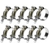 PEROMI 10Pack T Bolt Hose Clamp 58-65mm for 2" Hose