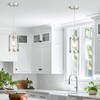 Osimir Brushed Nickel Pendant Lights Kitchen Island 3 Pack, Modern