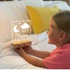 2 in 1 Transparent Whiteboard Night Light Message Board Acrylic