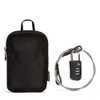 Pacsafe Prosafe 1000 Combination Lock with Steel Cable, Black