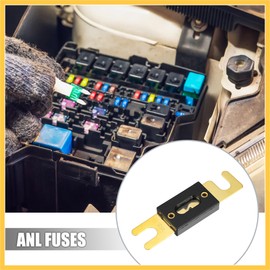 REPAIROCK 2pcs Fuse Replacement 125A ANL Fuses Car Audio Fuse Auto Replacement Parts