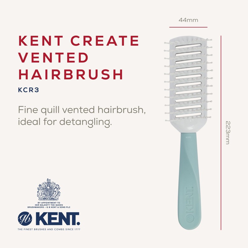 Kent Create Tunnel Vented Hairbrush - KCR3