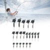 Jig Heads Hooks,5‑20g Durable Fish Head Hooks with Round Jig
