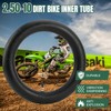 NIGOOLATA 2.50-10 Inner Tube for Dirt Bike Tires 2.50/2.75-10 Replacement