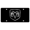Dodge Ram Logo Framed License Plate