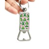 WIRESTER Metal Bottle Opener Keychain, Beer Bottle Opener Key Ring