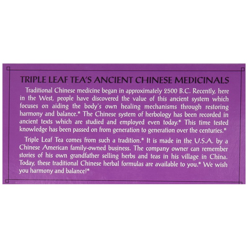 Triple Leaf, Tea Bags, Blood Pressure, 1.06 oz, 20 ct