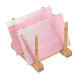 PATIKIL 4 x 6 Inch Transparent Stained Glass Sheets, 2 Sheets Art Mosaic Glass Variety Pack Tiles for Crafts Art Projects Supplies, Lotus Fantasy