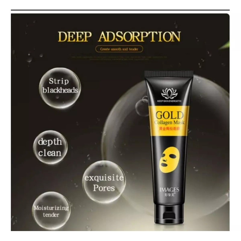7th Heaven Mascarilla Facial Peel Off Colageno Y Oro 24k