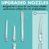 Enema Bag Kit - 2 Quart Clear Non-Toxic Silicone -