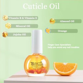 TsMADDTs Kit De Manicura Para Mujer Con Limas De Uñas, Bloques Pulidores, Pulidores De Cutículas, Cortaúñas, Empujador De Cutículas Y Aceite Para Cutí