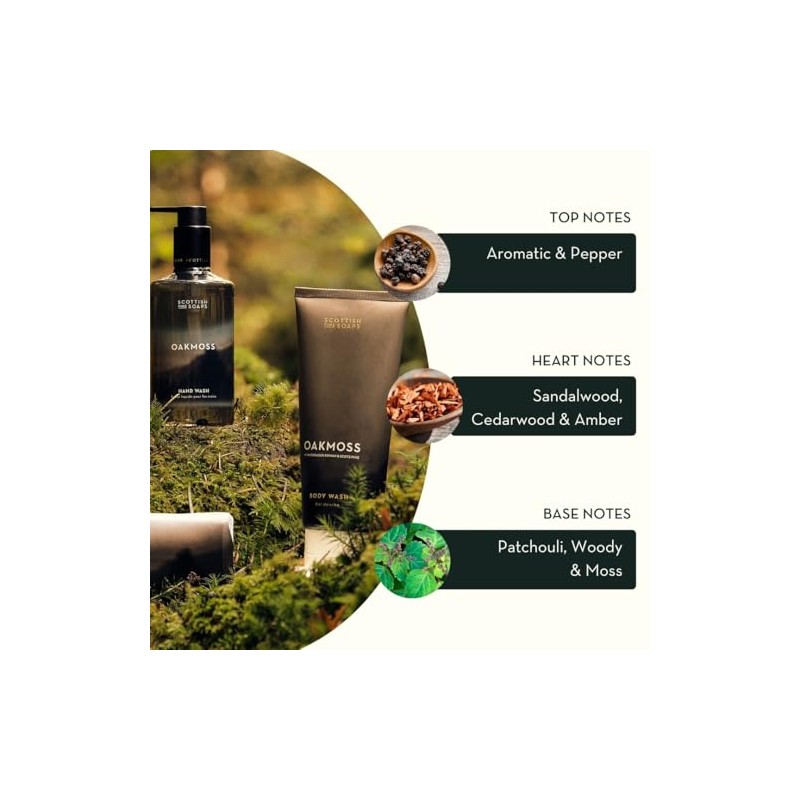 Scottish Fine Soaps Oakmoss Shower Gel 300 ml