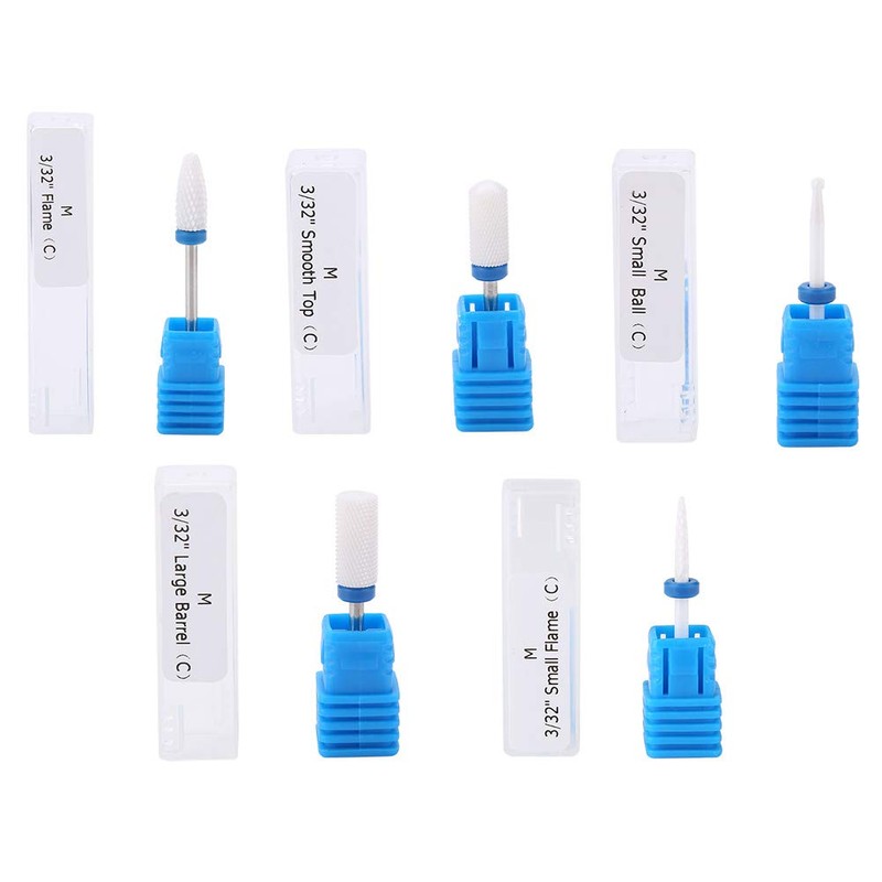 Ceramic Nail Drill Bits, Nail File Drill Bit, Ceramic Milling