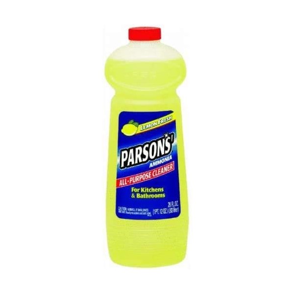Parsons' All-Purpose Lemon Fresh Ammonia Cleaner, 28 Fl Oz (Pack of 3)