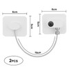 JOPHEK Pack of 2 Fridge Lock, Window Locks, Children, Fridge