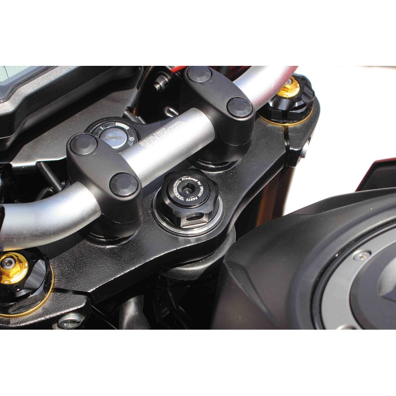 SP Takekawa 06-02-0085 Stem Nut Black/Black Grom CBR250R CB400F Zoomer
