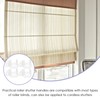 DOITOOL 8pcs Shade Clips for Window Blinds - Plastic Clear