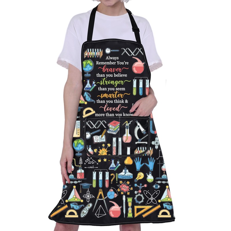 ENSIANTH Schürze für Labor, Labor, Wissenschaft, Labor, Techniker, Assistent, Geschenk,